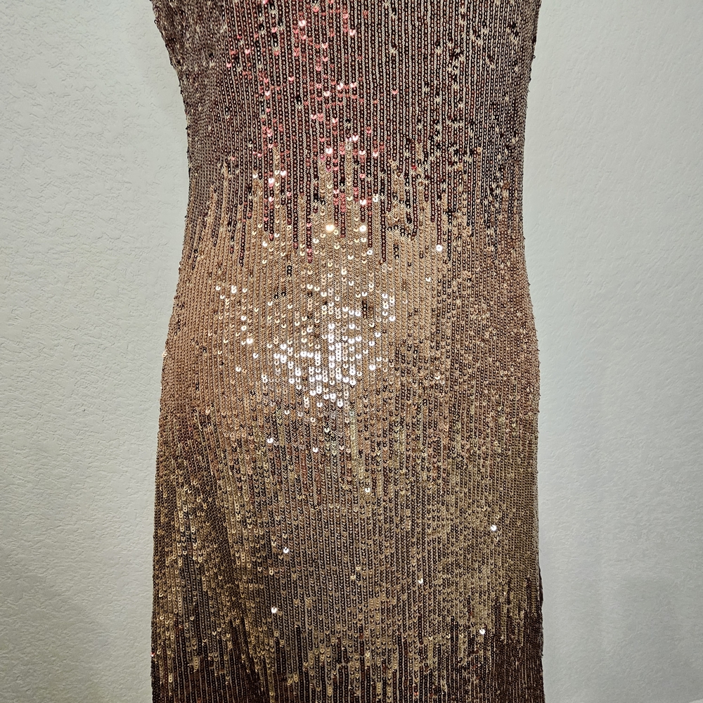 Skies Are Blue Metallic Bronze Top - Picture 3 of 9